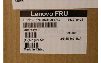 Lenovo 5N21D93740 NB_KYB CS22 NM TOP,BK-NBL,LTN,NOR
