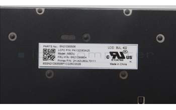 Lenovo 5N21D93804 NB_KYB CS22 NM TOP,BK-NBL,PMX,BUL