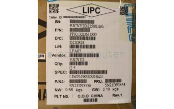 Lenovo 5N21D93834 NB_KYB CS22 NM TOP,GR-BL,CHY,ENG