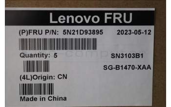 Lenovo 5N21D93895 NB_KYB CS22 NM TOP,GR-BL,LTN,RUS