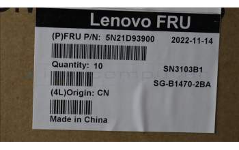 Lenovo 5N21D93900 NB_KYB CS22 NM TOP,GR-BL,LTN,UKE