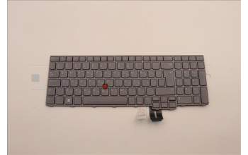 Lenovo 5N21F39327 Keyboard Internal, Bulgarian, Grey, Backlight, UK