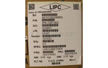 Lenovo 5N21F39335 Keyboard Internal, Icelandic, Grey, Backlight, UK