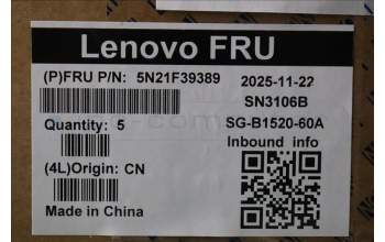 Lenovo 5N21F39389 NB_KYB CS22 P16 GR-BL,LTN,EST