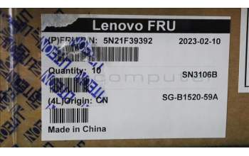 Lenovo 5N21F39392 NB_KYB CS22 P16 GR-BL,LTN,CZE/SLK