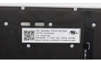 Lenovo 5N21F39392 NB_KYB CS22 P16 GR-BL,LTN,CZE/SLK