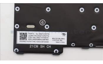 Lenovo 5N21H76830 NB_KYB SER2 KBD BK-BL,CHY,HUN