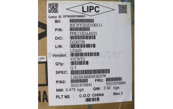 Lenovo 5N21H76886 NB_KYB SER2 KBD GR-BL,CHY,SPA