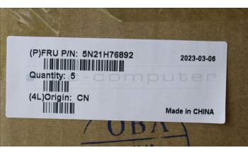 Lenovo 5N21H76892 Keyboard Internal, Greek, Grey, Backlight, US