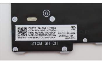 Lenovo 5N21H76908 NB_KYB SER2 KBD GR-BL,CHY,SLV
