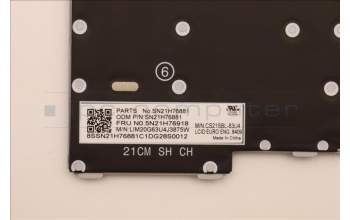 Lenovo 5N21H76918 NB_KYB SER2 KBD GR-BL,CHY,EURO ENG