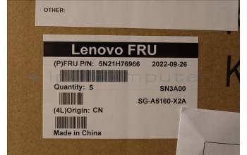 Lenovo 5N21H76966 NB_KYB SER2 KBD BK-NBL,LTN,GRE