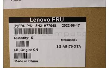 Lenovo 5N21H77048 NB_KYB SER2 KBD BK-BL,LTN,HBW