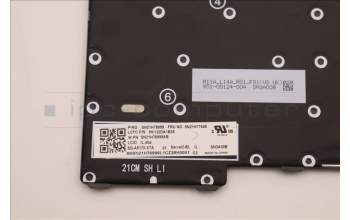 Lenovo 5N21H77048 NB_KYB SER2 KBD BK-BL,LTN,HBW