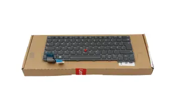 5N21H77265 teclado original Lenovo DE (alemán) gris/canosa con retroiluminacion y mouse-stick