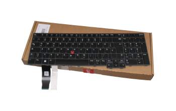 5N21K05052 teclado original Lenovo DE (alemán) negro/negro