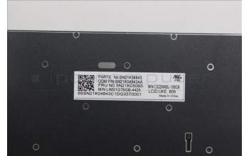 Lenovo 5N21K05065 NB_KYB CS23 NM TOP,BK-NBL,CHY,UKE