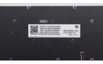 Lenovo 5N21K05067 NB_KYB CS23 NM TOP,BK-NBL,CHY,JPN