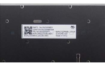 Lenovo 5N21K05077 NB_KYB CS23 NM TOP,BK-NBL,CHY,UKR