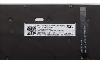 Lenovo 5N21K05093 NB_KYB CS23 NM TOP,BK-BL,LTN,ILD
