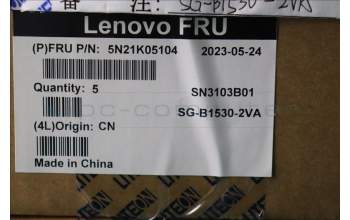 Lenovo 5N21K05104 NB_KYB CS23 NM TOP,BK-BL,LTN,JPN