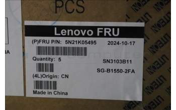 Lenovo 5N21K05495 NB_KYB CS23 NM TOP,GR-BL,LTN,FRA