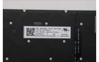 Lenovo 5N21K05495 NB_KYB CS23 NM TOP,GR-BL,LTN,FRA