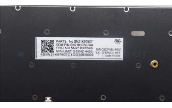 Lenovo 5N21K97646 NB_KYB CS22 KBD FL_TOP,BK-NBL,CHY,MAO