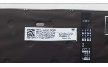 Lenovo 5N21K97677 NB_KYB CS23 NM TOP,BK-BL,CHY,MAO