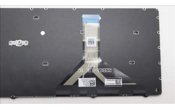 Lenovo 5N21L44156 Keyboard Internal, French, Black, Non-Backlight, US