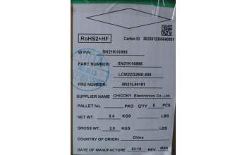 Lenovo 5N21L44181 NB_KYB ITA-PH1SREW-CCY-BLK-NBLKB