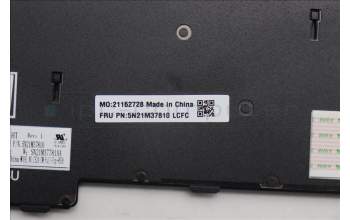 Lenovo 5N21M37810 NB_KYB 4C4TT50N-BK-SRX-FRA