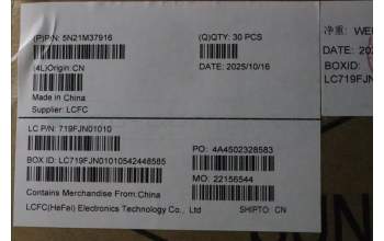 Lenovo 5N21M37916 NB_KYB 4C4TT50B-BK-SRX-BUL