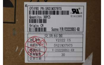 Lenovo 5N21M37975 NB_KYB 4C4TT50B-BK-SRX-KOR