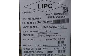 Lenovo 5N21M38487 NB_KYB 4C4TT50N-BK-CHY-SWE/FIN