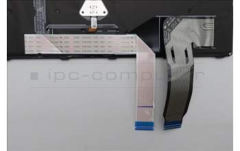 Lenovo 5N21M39911 Keyboard Internal, Spanish LA, Black, Backlight, w/Number, UK