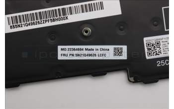 Lenovo 5N21Q49626 NB_KYB 5C6TT5SB-BK-PMX-NORDIC