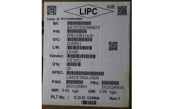 Lenovo 5N21Q49810 NB_KYB 5C6TT5SN-BK-CHY-SLV