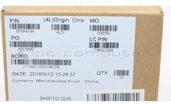 Lenovo 5S10R40184 SCREW Screw L 81FV KB BKT to HingeCover