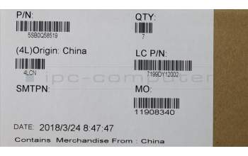 Lenovo 5SB0Q58519 530S-15 Veco 1224 Lautsprecher