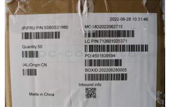 Lenovo 5SB0S31986 SPEAKERINT Speaker WT 82TQ L+R