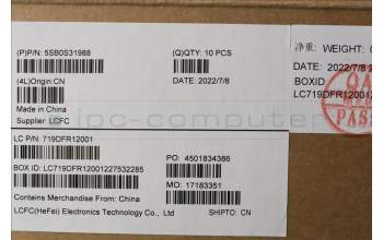 Lenovo 5SB0S31988 Speaker L 82TF (L+R)