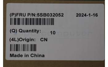 Lenovo 5SB0S32052 SPEAKERINT Speaker R&L C 83G1