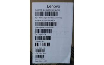 Lenovo 5SB0S32074 SPEAKERINT Speaker H 83L3 L+R