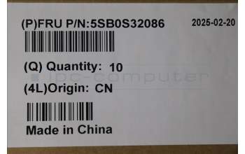 Lenovo 5SB0S32086 SPEAKERINT Speaker R&L C 83JY