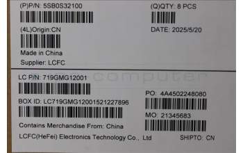 Lenovo 5SB0S32100 SPEAKERINT SPEAKERINT L83L0(L+R+TWEETER)