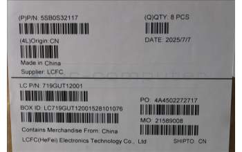 Lenovo 5SB0S32117 SPEAKERINT Speaker L 21TR L+R