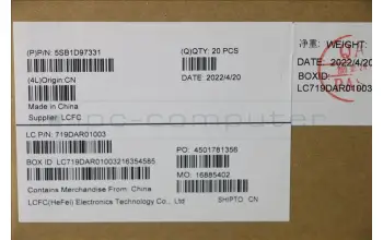 Lenovo 5SB1D97331 SPEAKERINT Speaker,Asm,Tweeter,1609,Lux