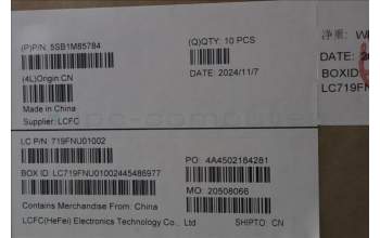 Lenovo 5SB1M85784 SPEAKERINT CS24 SPK,P16s,3209T30E,YC