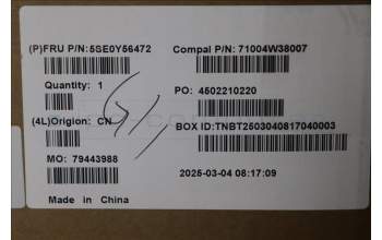 Lenovo 5SE0Y56472 STAND Stand base,chgr,Yoga,HH